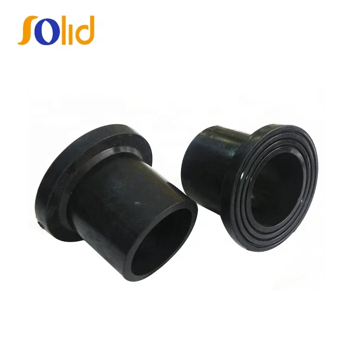 HDPE Plastic Pipe Fitting, Butt Fusion Pipe Fitting Flange Adaptor Stud End