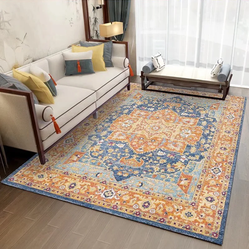 

Hot Selling Custom Digital Print Boho Living Room Rugs Mat Bedroom Carpet for home