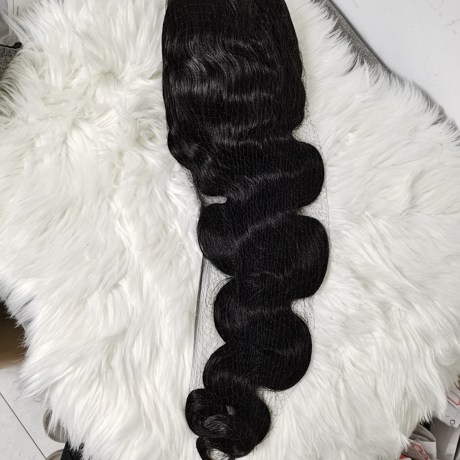 

Amara best sale 13*4 body wave lace front wig top quality body wave frontal wig wholersale body wave with bang wig in stock