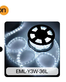 China Suppliers DC12V/24V 3 Wire led rope light 100m