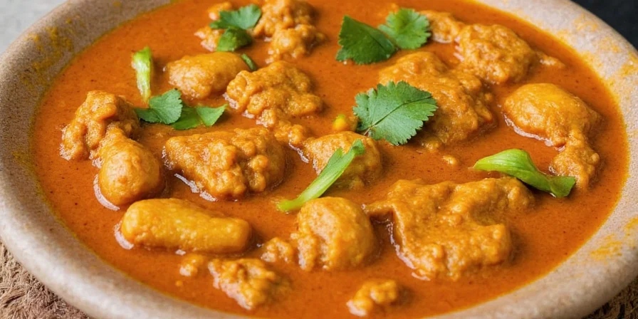 Thai green curry with eggplant