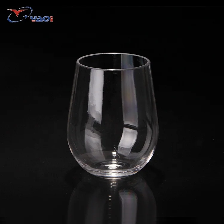 
China manufacturer wholesale disposable Parties Weddings Used Clear Plastic Wine Glass 
