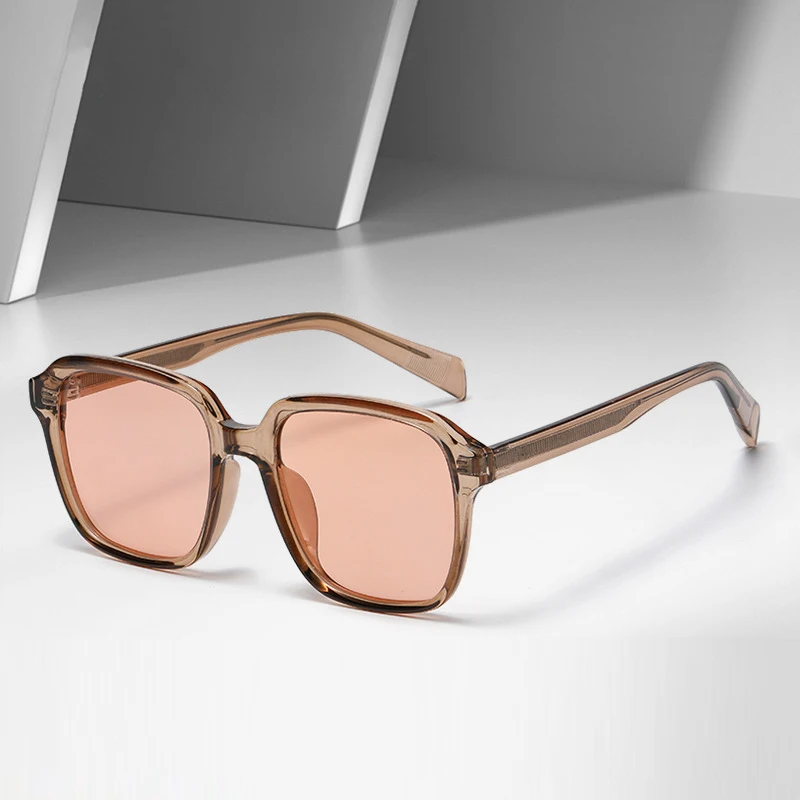 

Tr90 Comfortable Outdoor Driving Sport Men Retro Mirror Pink Green New Polarized Sunglasses Men Casual Carbon Fiber Sunglasses