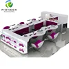 Pioneer Bespoke Nail Bar Kiosk For Manicure With Pedicure