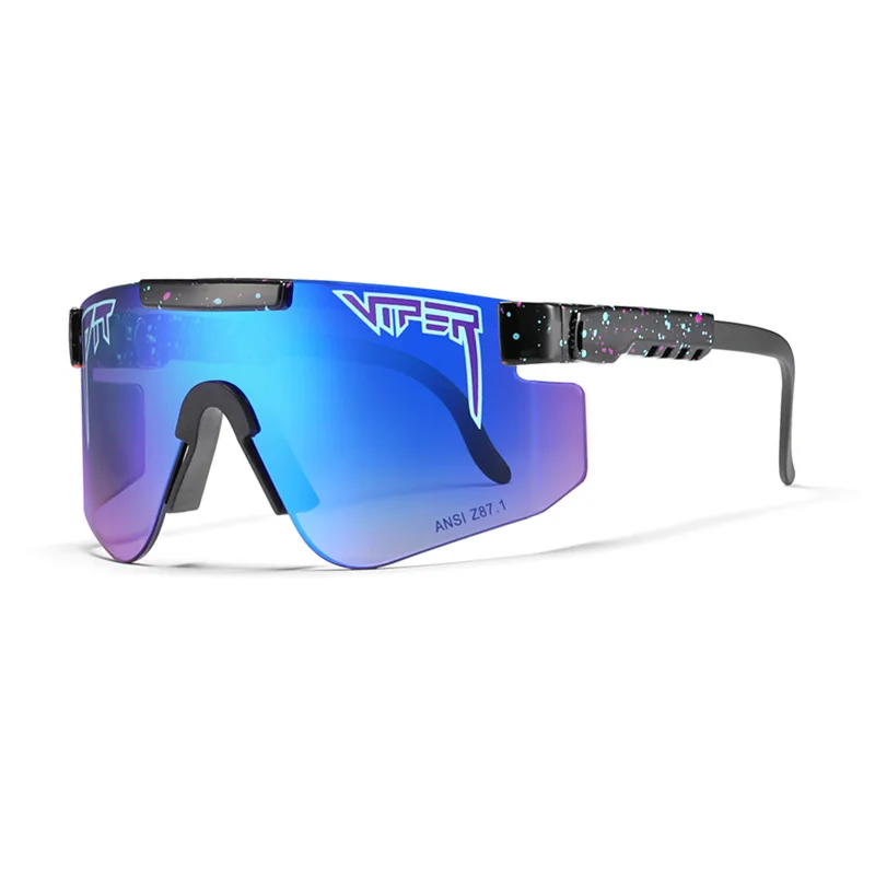

2020 new Pit Viper sport windproof cycling glasses ANSI Z87.1 lens TR90 frame Double Wides stylish brand CE sunglasses PV02, Custom colors