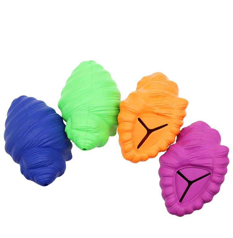 Treat Dispensing toy    Pet toys Rubber indestructible molars chewing dog toys  Conch Dog Toy Interesting Dog Toy Amazon Explosi