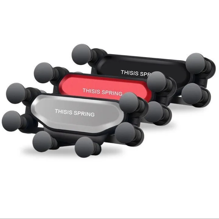 
Top sellers 2020 for amazon Gravity phone holder Universal Mini Air Vent Mobile Cell Stand Car Mount Phone Holder 