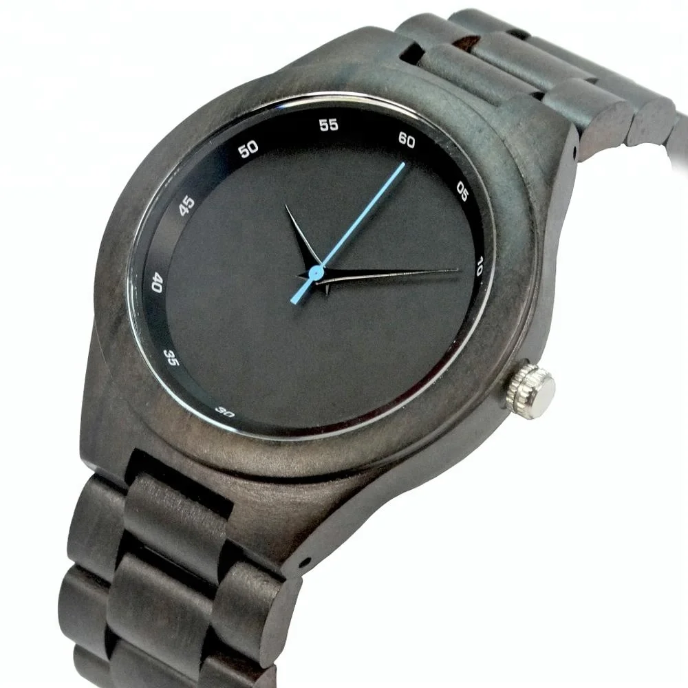

Classic Sandal Wood Watch Miyota Quartz Watches, Natural wood color