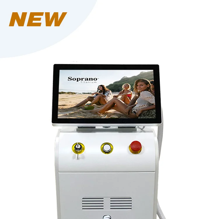 

TUV Medical CE alma soprano ice xl platinum 755 808 1064nm beauty salon equipment Diode Laser Hair Removal Machine price, Optional