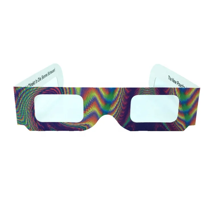 
Custom Paper 3d Fireworks Diffraction Glasses 