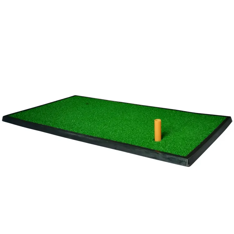 

Swing Mat Short Grass Golf Practice Hitting Mat, As picture