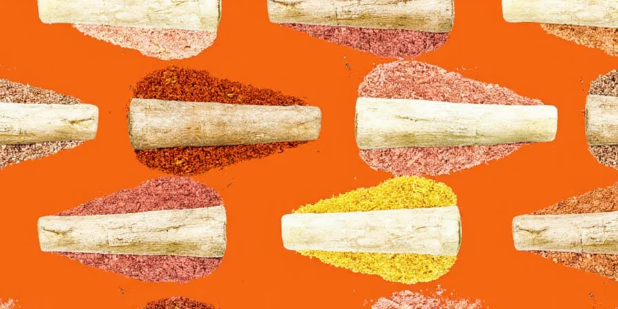 Glass shichimi togarashi spice dispenser