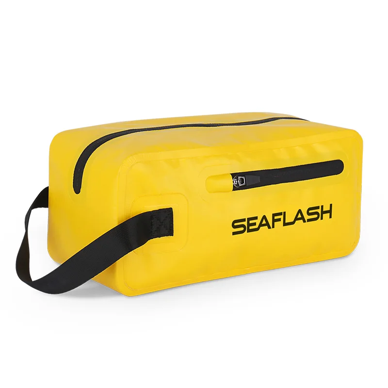 

New Design Waterproof Swimming Bag Factory Wholesale Pool Change Bags Fashion Travel Bag, Black,yellow