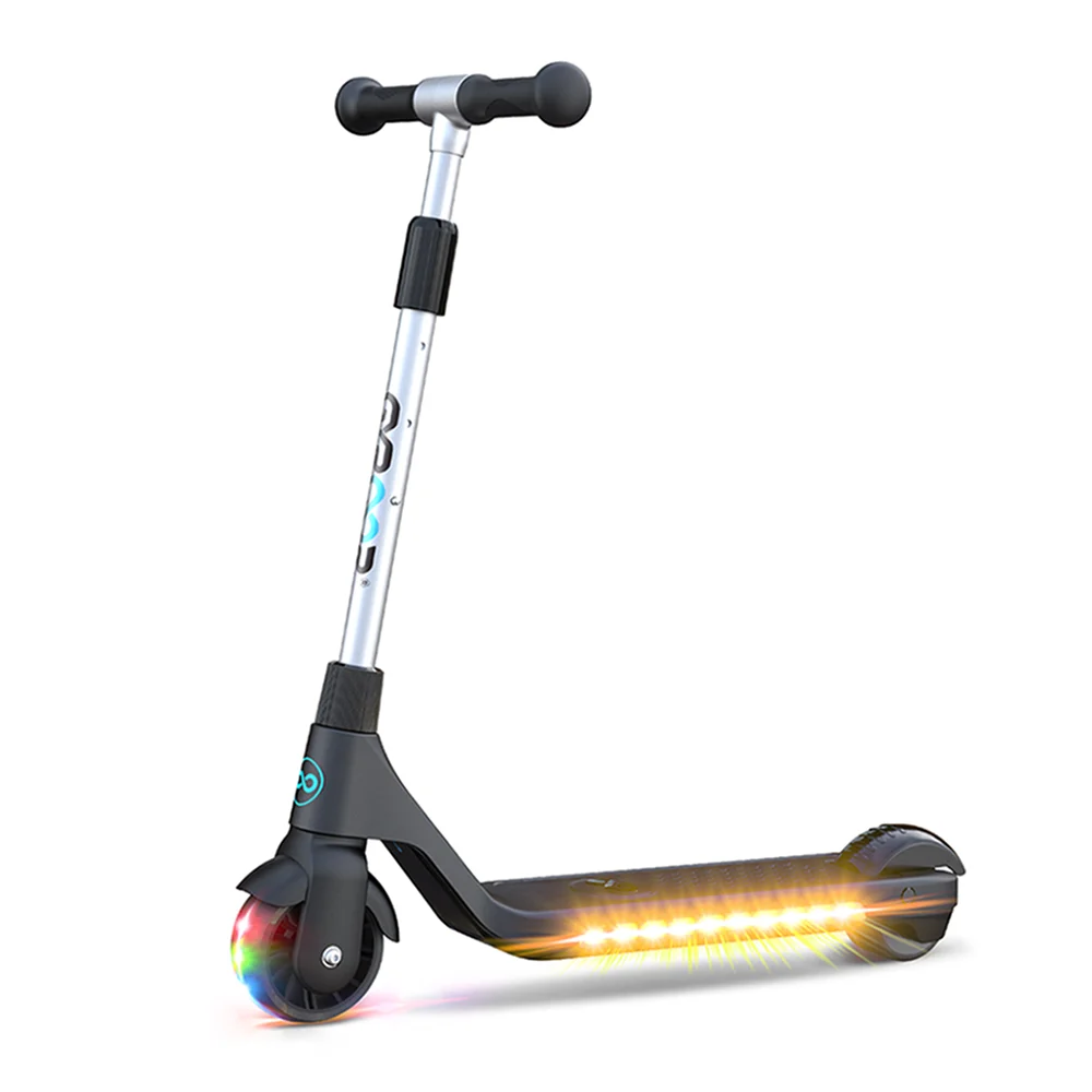 

China Factory Electric Scooter 60W Kick Scooter Adjustable height Mobility Scooter For kids child free shipping, Black, white, pink, blue, customized