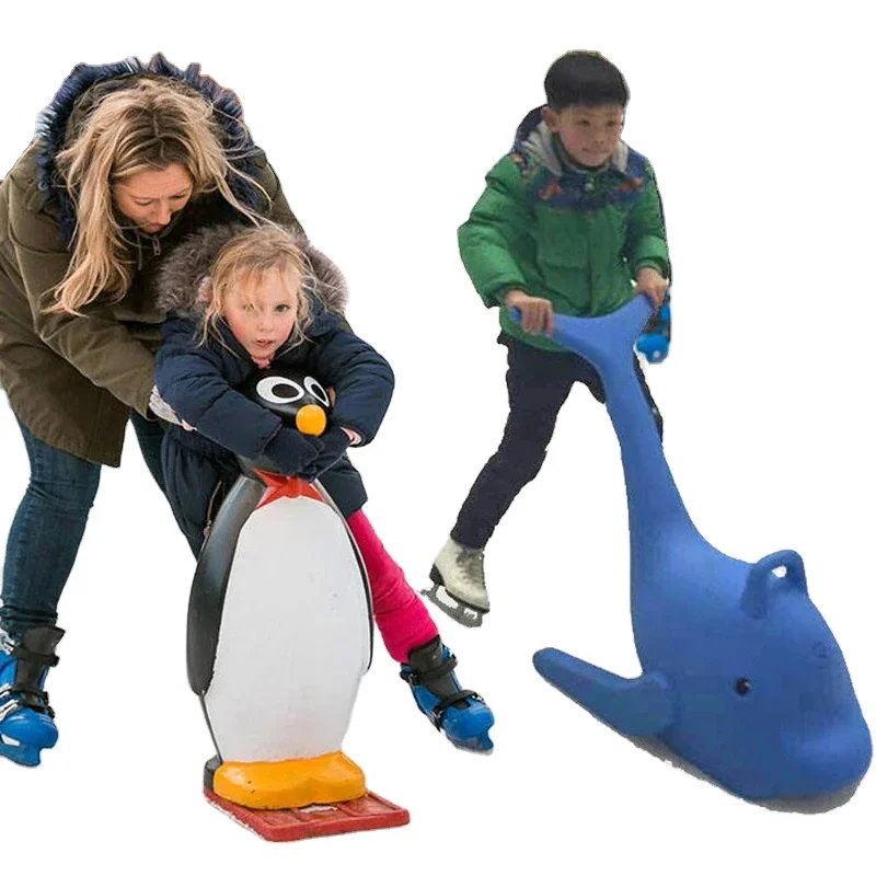 

Snow Ice skating dolphin penguins helper ice skate booster ice assistant