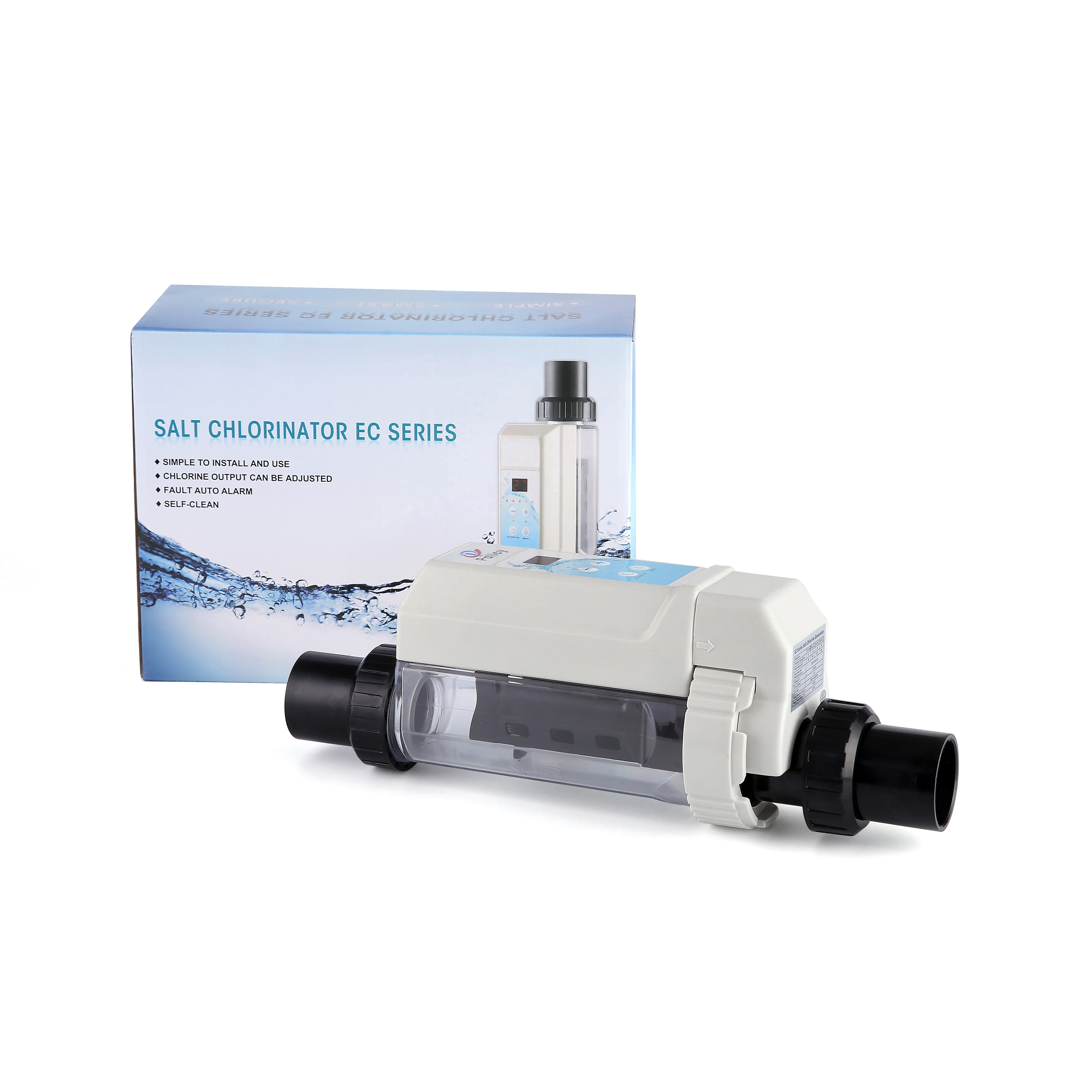 

Professional swimming pool electrolytic salt chlorinator system salt generator circulating disinfection salt chlorinator