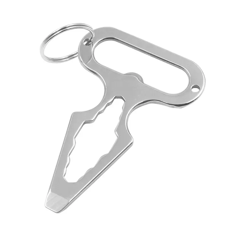 

New Stainless Steel Multi Tool Outdoor Camping Survival Multi Functional Wrench Tool Bottle Opener