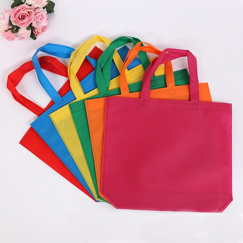 

YASEN Factory Supplier Eco Friendly Promotional Non Woven Bags Printed Custom Cheap Large Reusable Tote Shopping Bag
