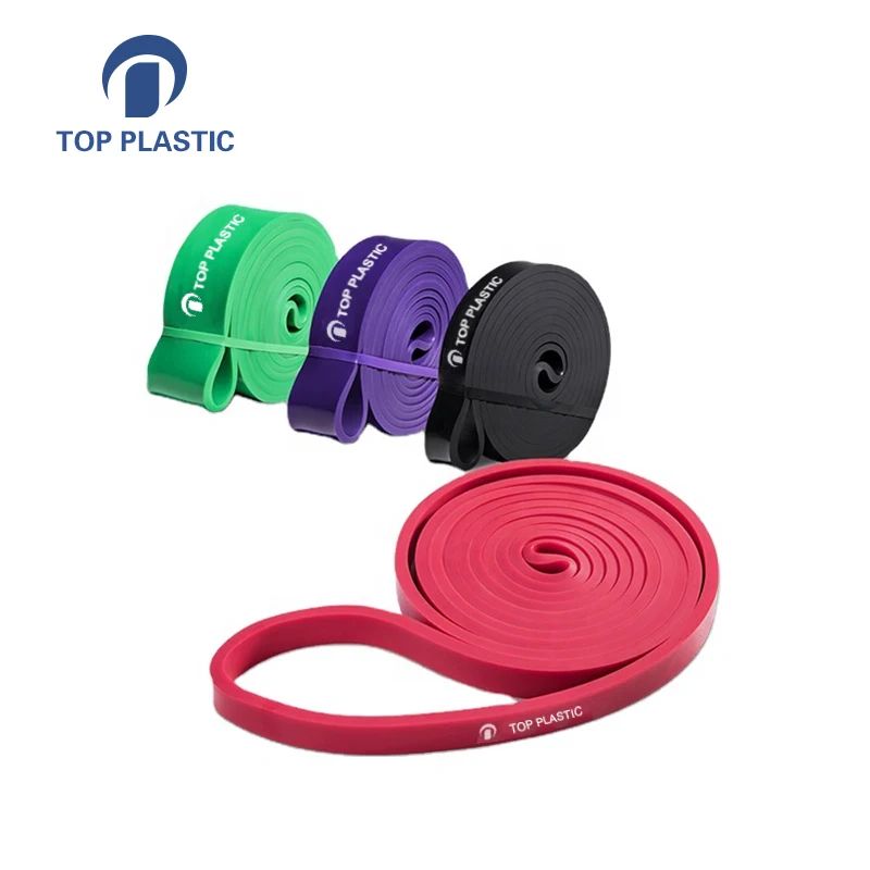 

Hot Saling Professional Exercise Factory Price Power Bands Fitness Resistance Bands Set For IndoorGymnastics Training, Customized color