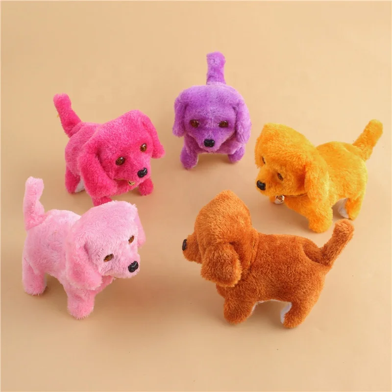 Cheap Price Walking And Barking Mechanical Toys Plush Dog For Kids Gift