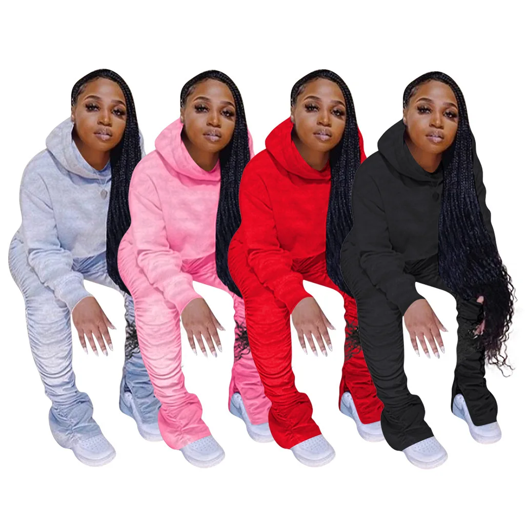 

2020 Sports Suit Women's Sweatshirt Gathered Drop Shoulder Sleeve, As picture