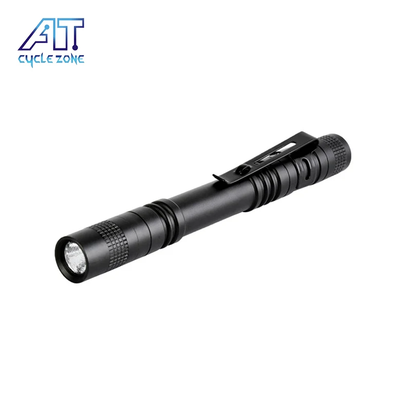 

RTS Mini clip-on flashlight Pen Light Portable Led Flashlight Led Torch Spotlight Small Flash Light Pen Clip Camping Hiking