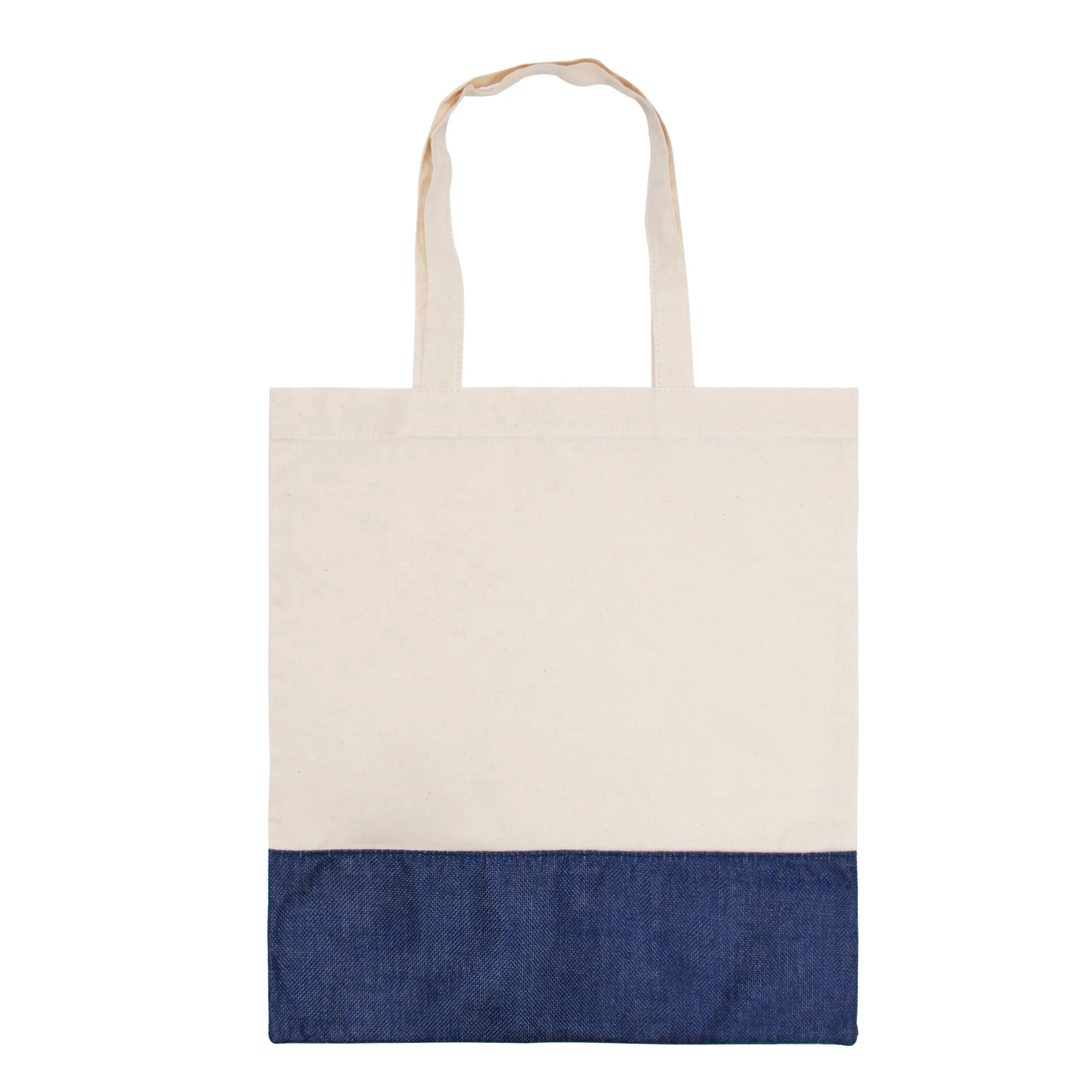 

Colorful Cotton & Jute Bags Promotional Custom Printed Cheap Price Two-Tone Burlap Tradeshow Tote