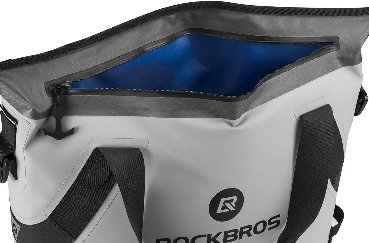 Rockbros Extra Large Denim Insulated Lunch Bag For Food Bpa Free