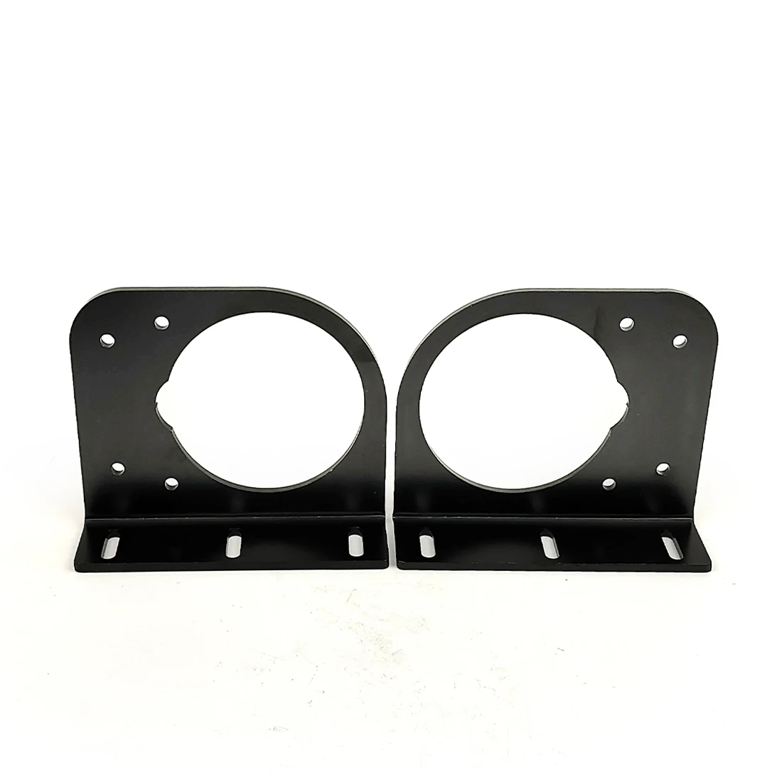 L-faster Customized Steel Mounting Plate Bracket for 75 RPM 120RPM Electric Wheelchair Cart Geared Brushed Motor Engine