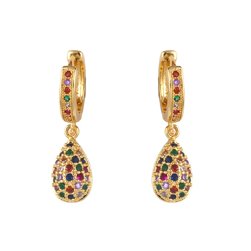 

Hot Sale Diamond Earrings Jewelry Multicoloured Fashion Earring Designs New Model Earrings