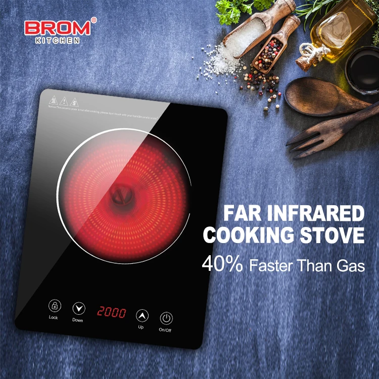 
easy choice single hob hot pot stove bb1 1 burner electrical stove portable induction cooktops electric ceramic infrared cookers Induction Cooktops Electric Ceramic Infrared Cookers