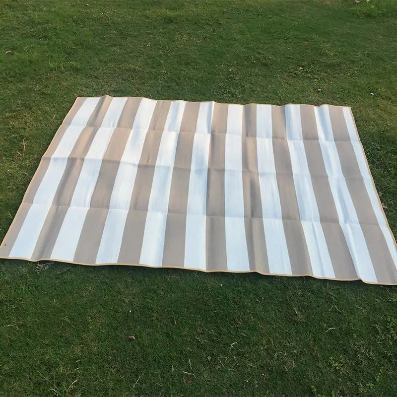 

woven PP camping beach mats, Any color can be available