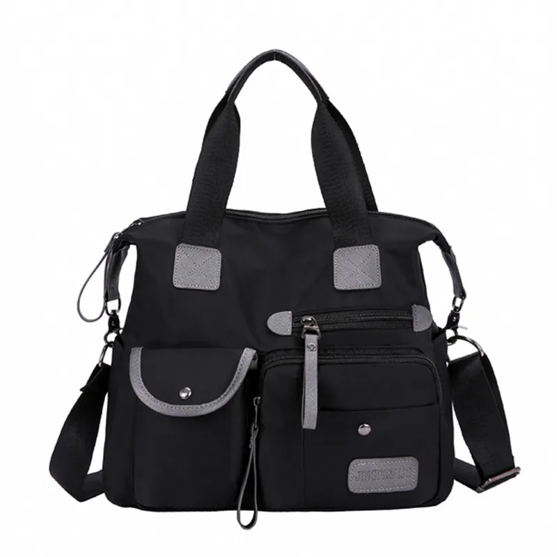 

Woman bags water proof handbag nylon handbag large capacity crossbody single shoulder bag, Accept customizable color