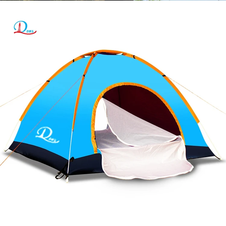 

Hiking Camping Tent Outdoor travelling cheap price Fully Automatic Hand Throw easy carrying portable camping tent, Green, blue, camouflage,orange+green