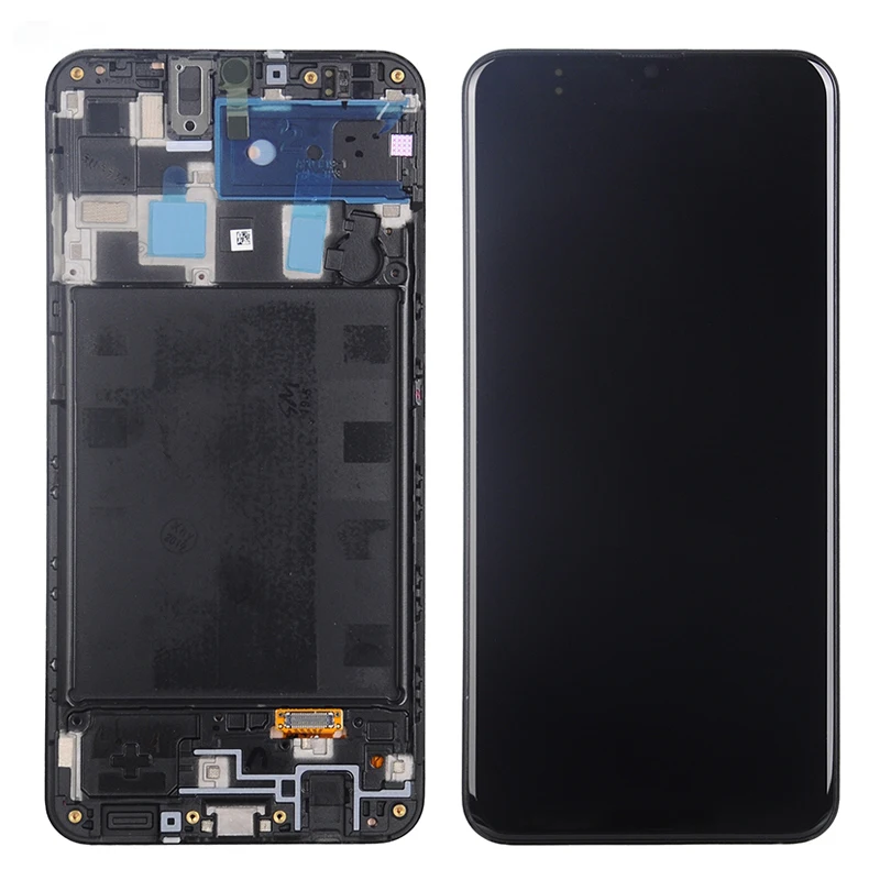 

OLED 6.4inches A205 Lcd For Samsung Galaxy A20 A205 SM-A205F A205FN Lcd Display With Touch Screen Digitizer Assembly With Frame