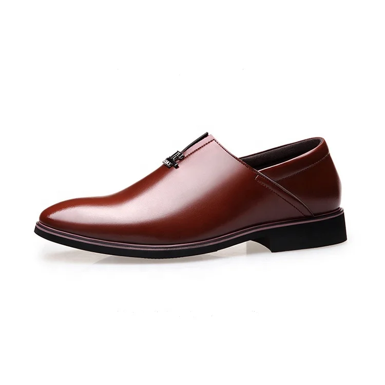 

British style fashion 2019 business men Oxford formal genuine leather boots shoes men formal dress wedding shoes black brown