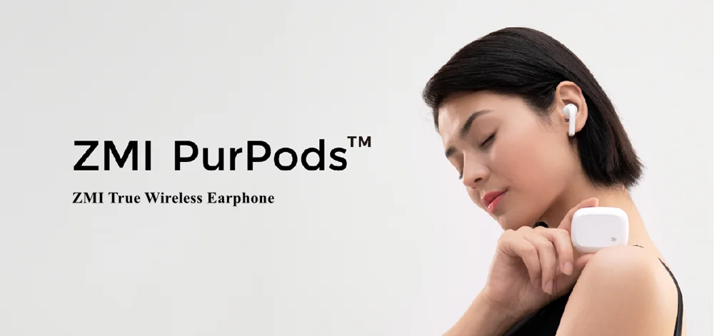 Original ZMI PurPods True Wireless Earphone TW101ZM Global Version Noise Cancellation Earphones