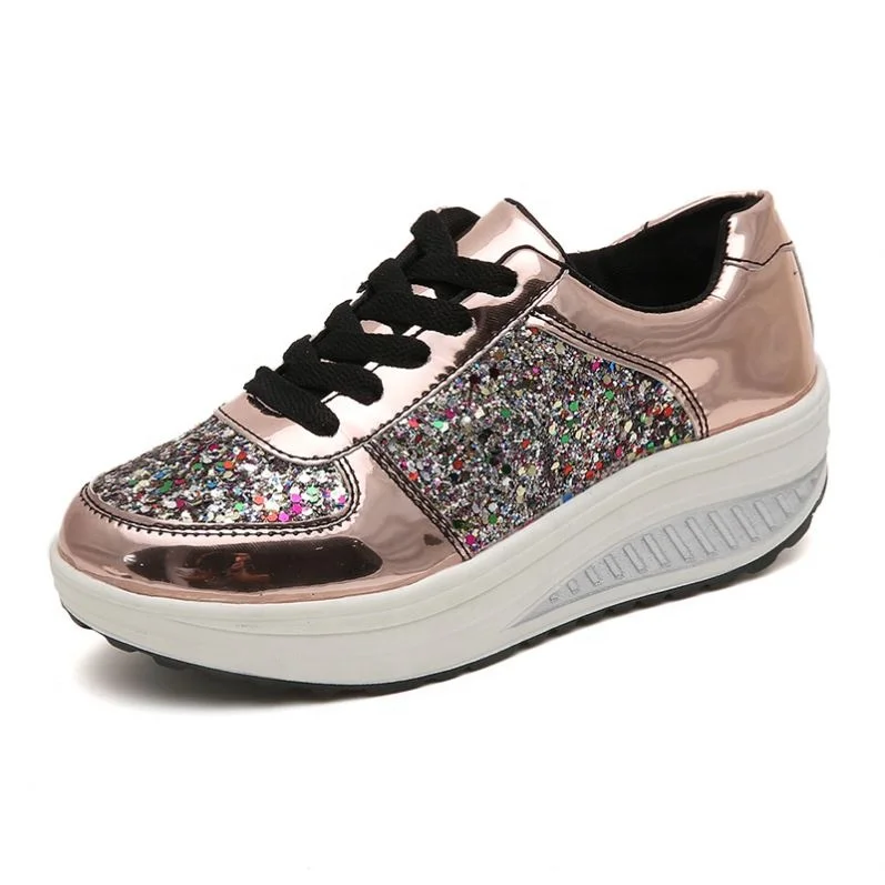 

Fashionable casual shoes women's fashion sneakers flat shoes ladies, Optional