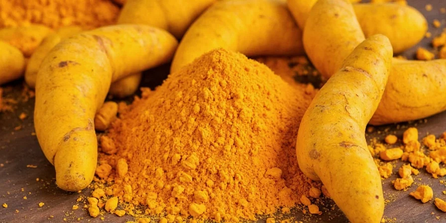 Turmeric in a supermarket spice aisle
