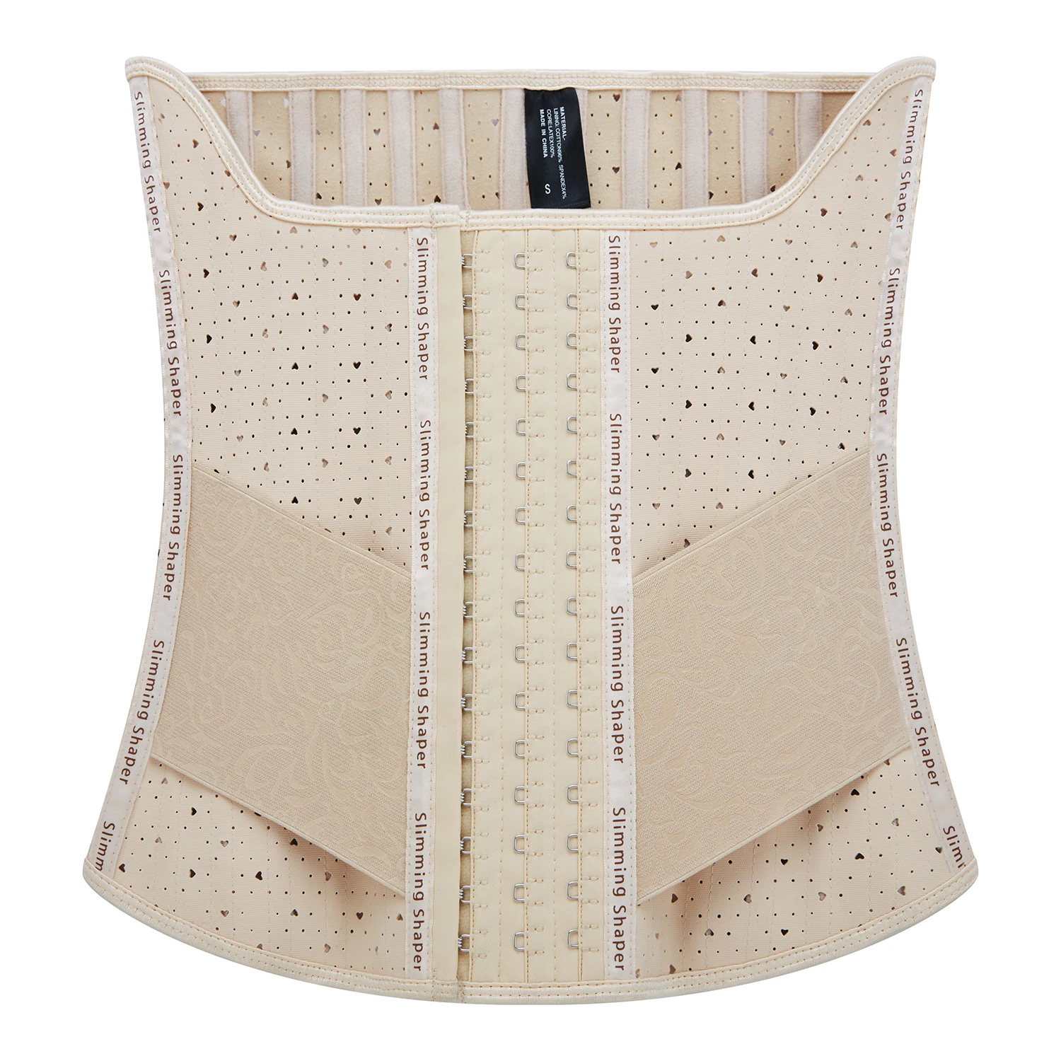 

New Latex Steel Bone Shapewear Body Shapers Women Female Thin Waist Body Shaper Slimming Shirt Shapers Women Waist Trainer, Black,nude