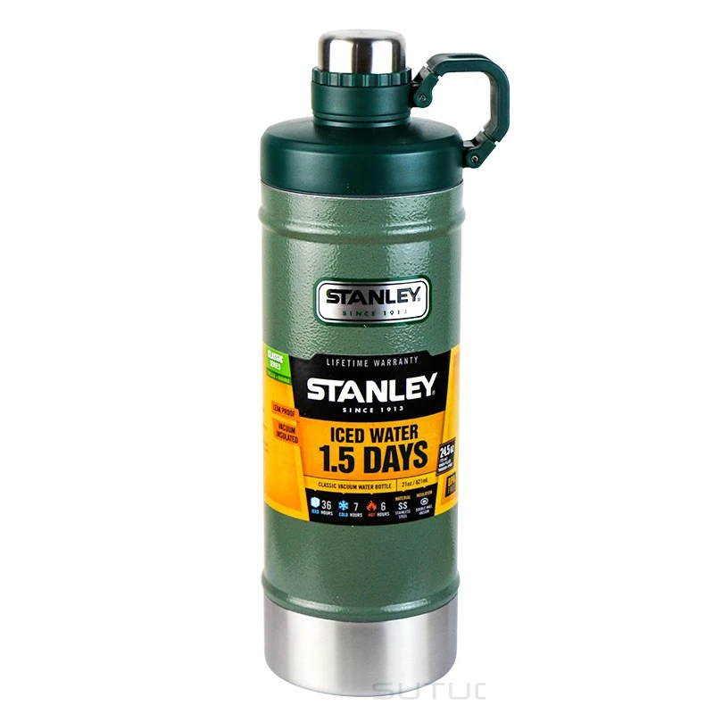 

STANLEY stainless steel vacuum thermos bottle 532ml customized printing LOGO Classic Easy-Clean Water Bottle 18oz