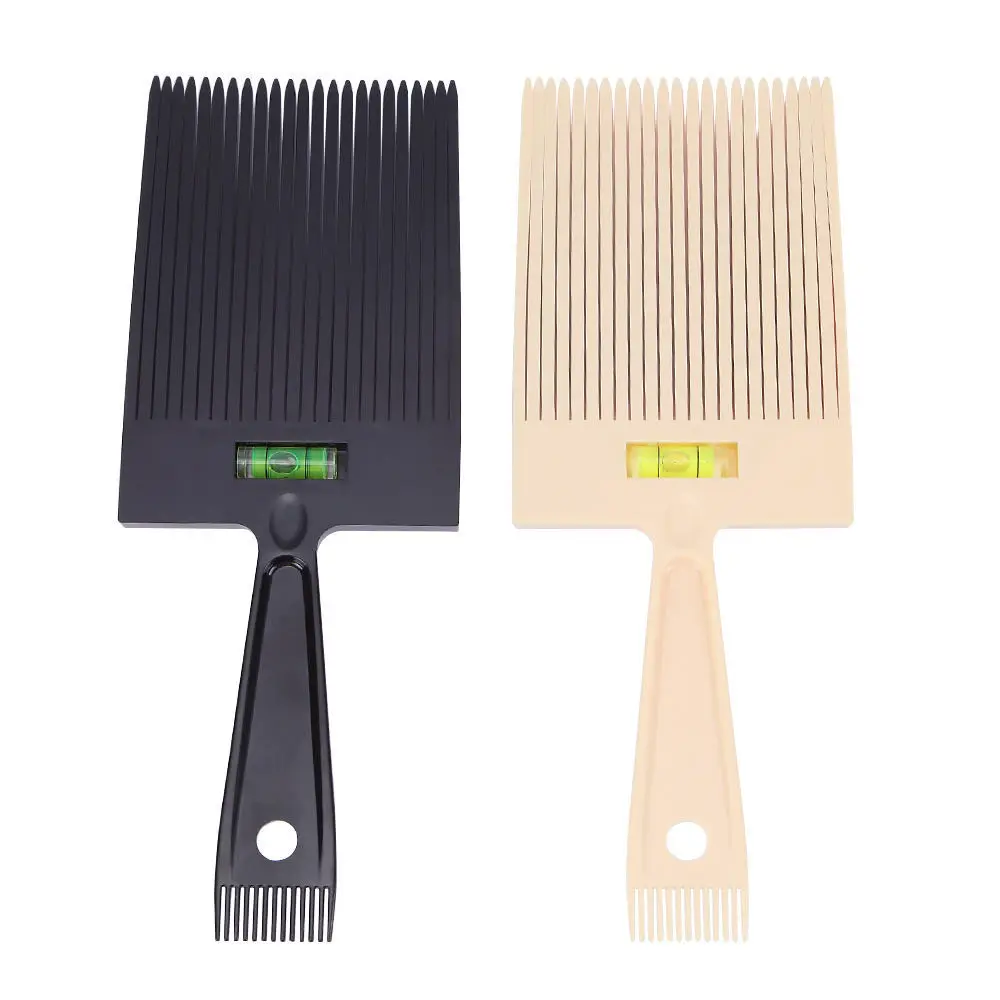 

Dual-Ended Hair Comb Barber Clipper with Accurate Water Leveling System Hairdressing Tool Men Flat Top Comb, Customized color