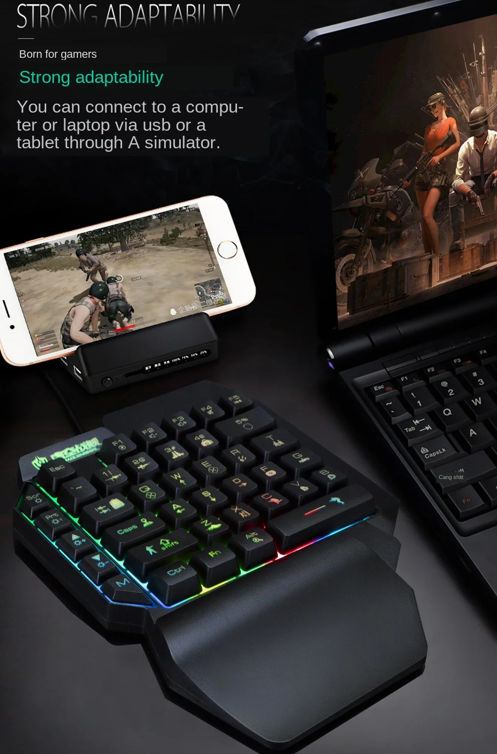 f6 one hand game keyboard