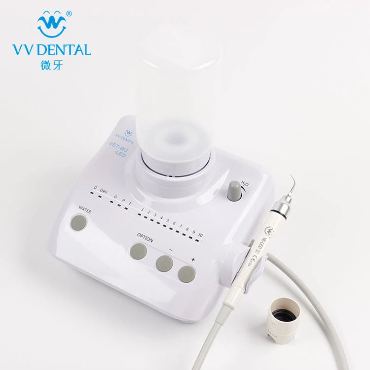 

Hot Sale VET-W3 CE Dental Ultrasonic Teeth Cleaning System Scaler Machine, Dental Ultrasonic Scaler