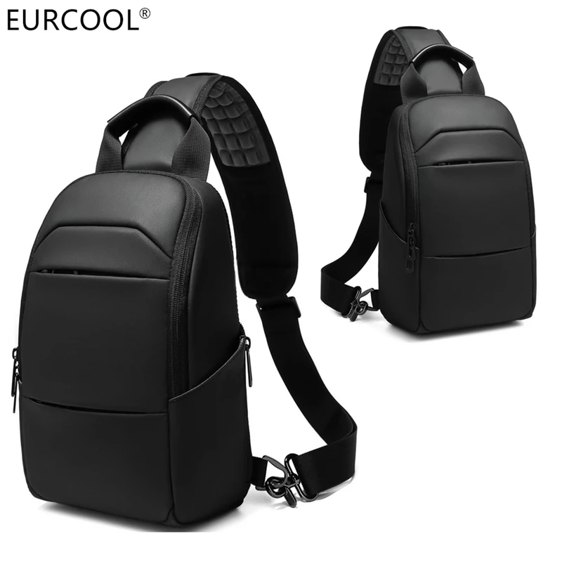 

2021 Eurcool Lightweight Shopping Streetwear Fashion Leather Messenger Crossbody Ladies Chest Cross Bags For Men