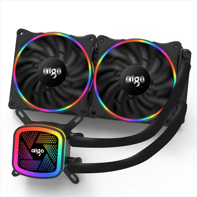 

AIGO ice tower 240/360 integrated cpu water cooling radiator set desktop computer fan