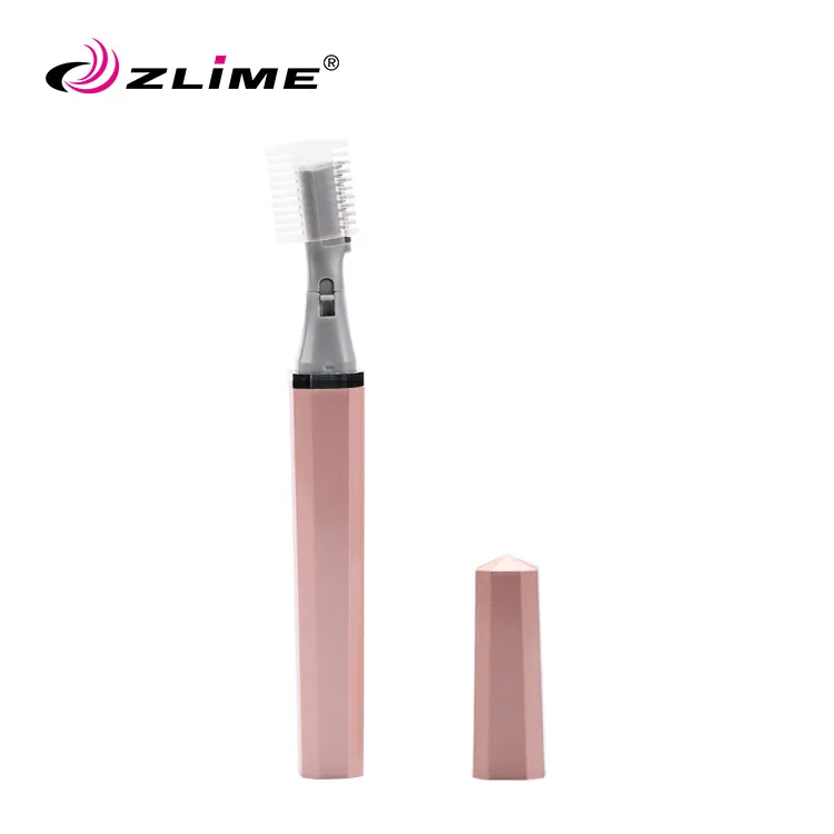 

Private Label Safety Eyebrow Trimmer Lady Shaver With Plastic Cover Mini Portable Usb Electric Lady Beauty Eyebrow Razor