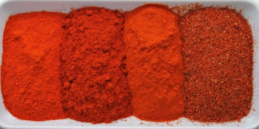 Paprika on a spoon and mixed into food
