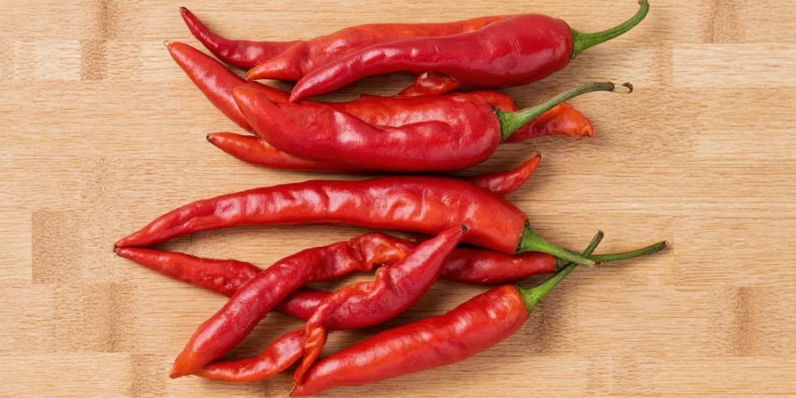 Storing dried chili peppers in mason jars