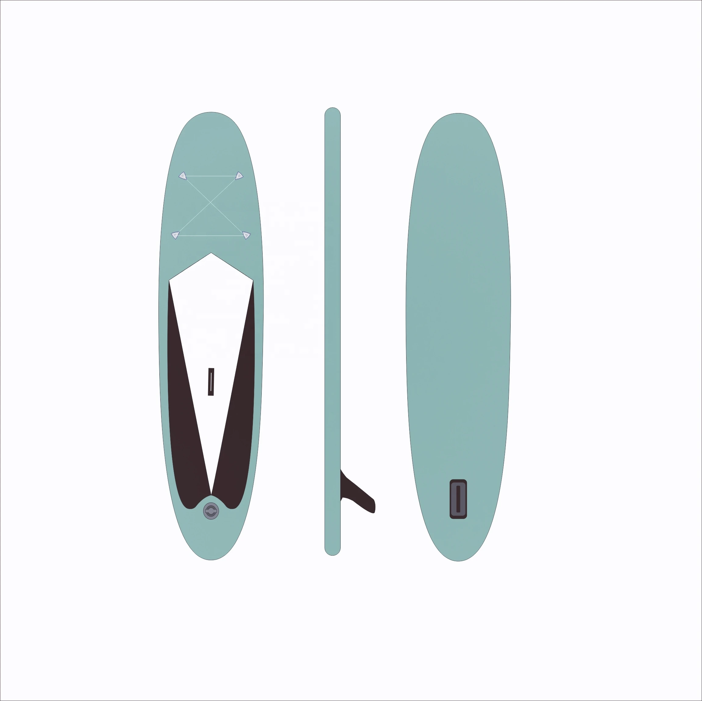 

SUP Hot sale Drop shipping activity price cheap inflatable stand up paddleboard, White